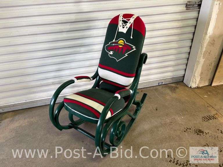 Bentwood Minnesota Wild Sport Rocker.