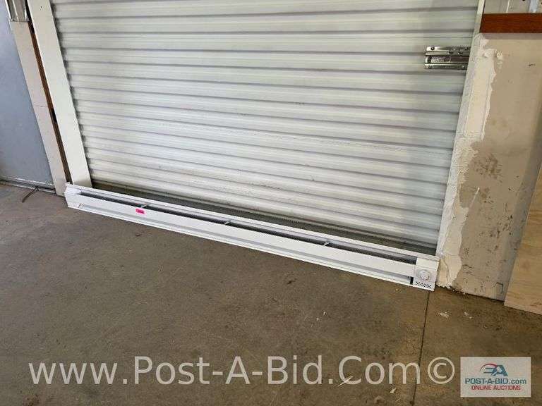 8' 240 Volt Electric Baseboard Heater.
