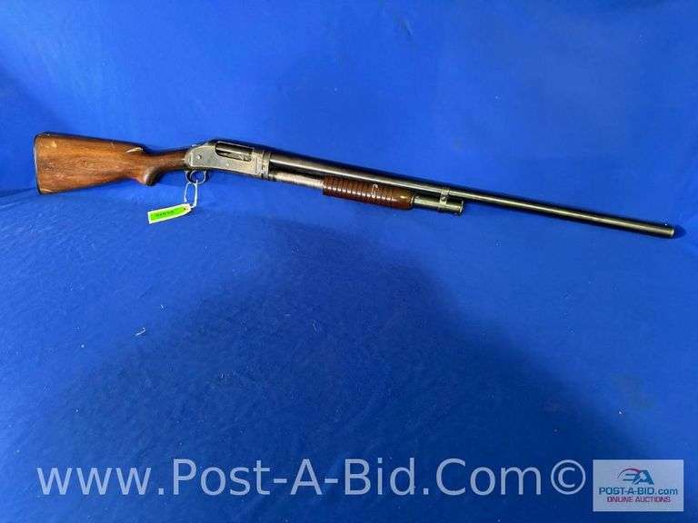 Winchester Model 97 .12 Gauge Pump Action Shotgun, 2 3/4" Chamber.  S/N 100