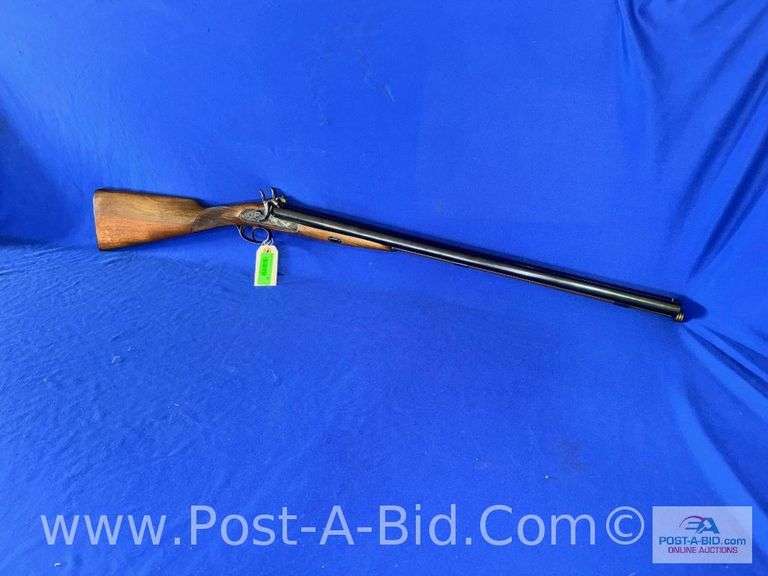 Double Barrel Side By Side Black Powder Gun, No Name On It, NSN.