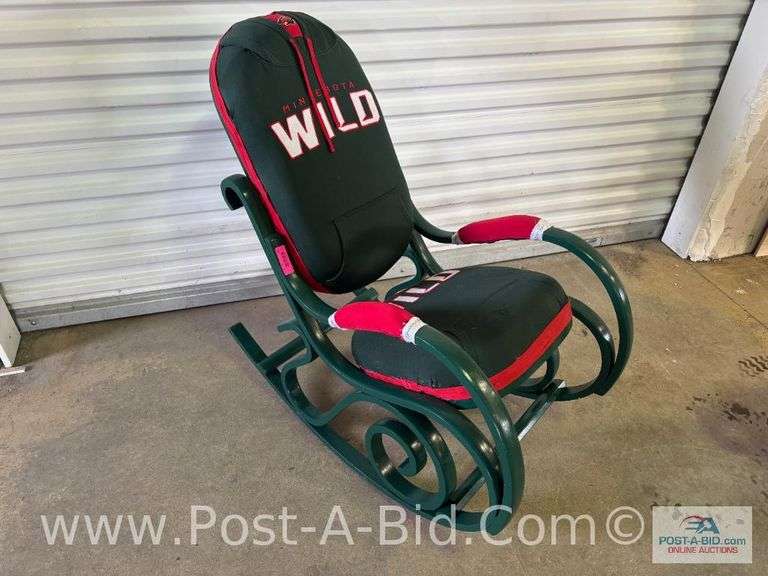 Bentwood Minnesota Wild Sport Rocker.