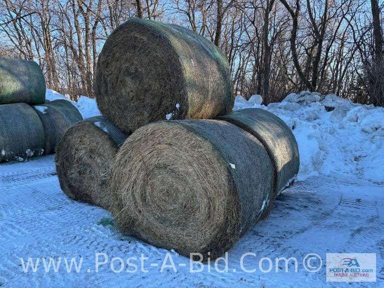 5- Upland Hay Round Bales.