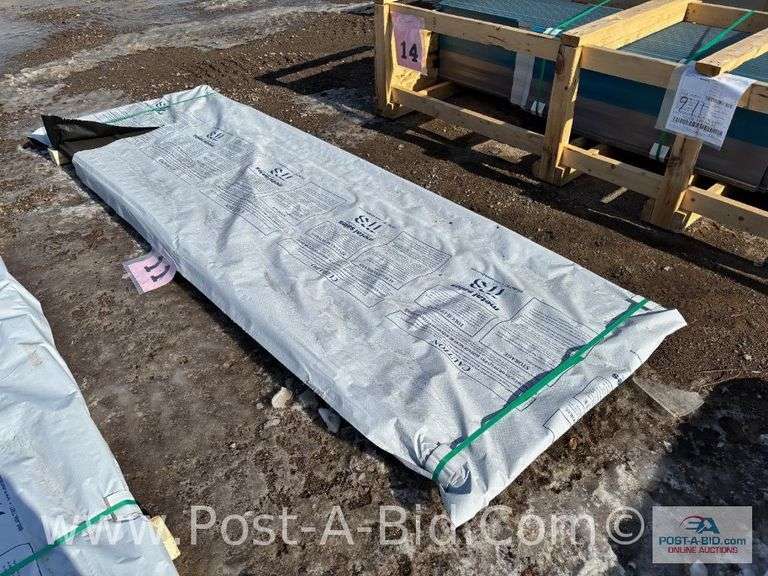 Pro Panel II 36 29 Gauge GR80 CF45 Burnished Slate Sheet Metal, Approx. 34