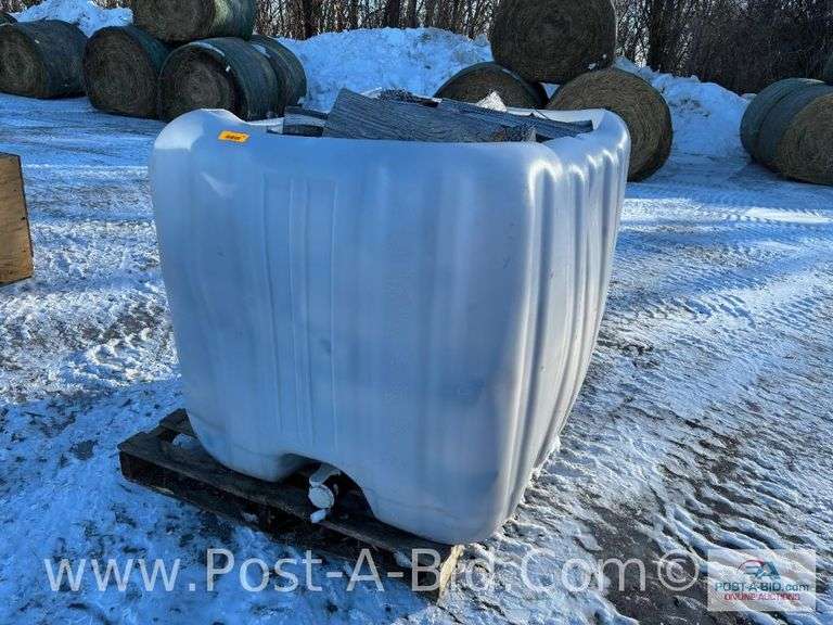 Tote Of Split Firewood.