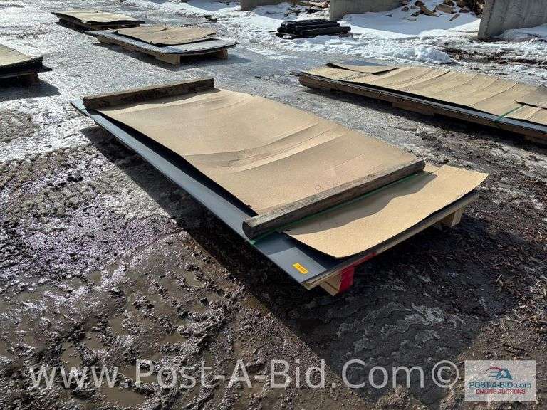 9 Pieces Of Charcoal Steel, Bidder Is Responsible To Inpsect Quantity, Qual
