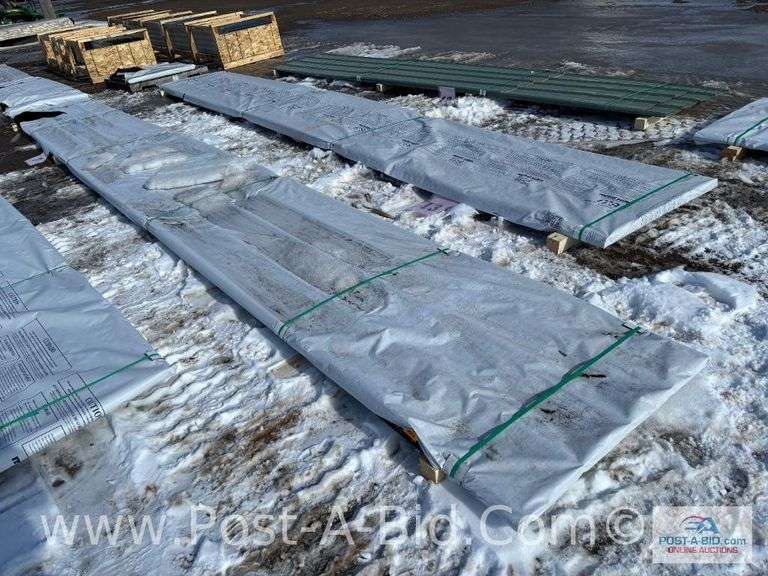Classic Rib 36 29 Gauge GR80 Colorfit 40 Black Sheet Metal, Approx. 792 Lin