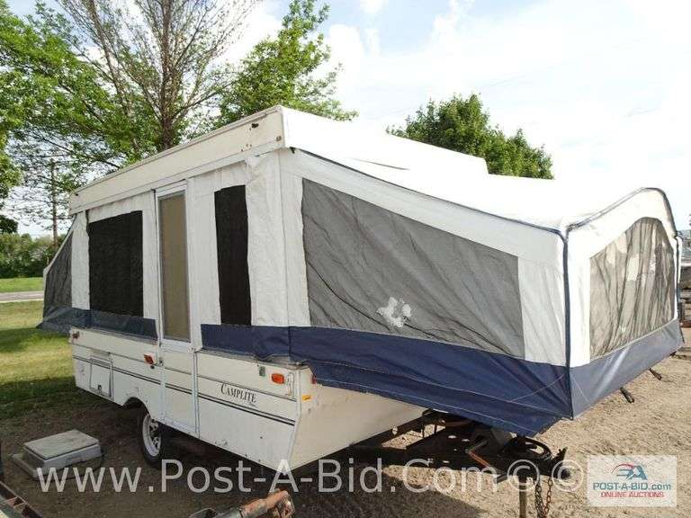 1999 Damon Camplite 12SG Pop-Up Camper, Sleeps 5, Heater, Fridge And Stovet