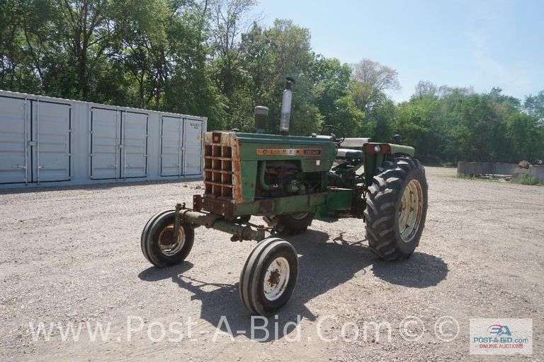 Oliver 1650 Gas Tractor With PTO, Rear Hydraulics, 2 Speed, Hour Meter Read