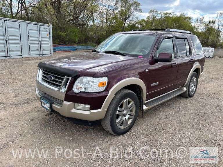 2007 Ford Explorer With 201, 395 Miles V8 Motor, 4 x 4 Tow Package ...