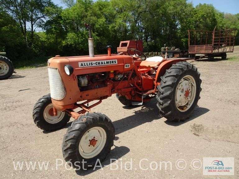Allis Chalmers D15 Series 1 Tractor, Owner Stated, "Strong Motor, Has A Pow