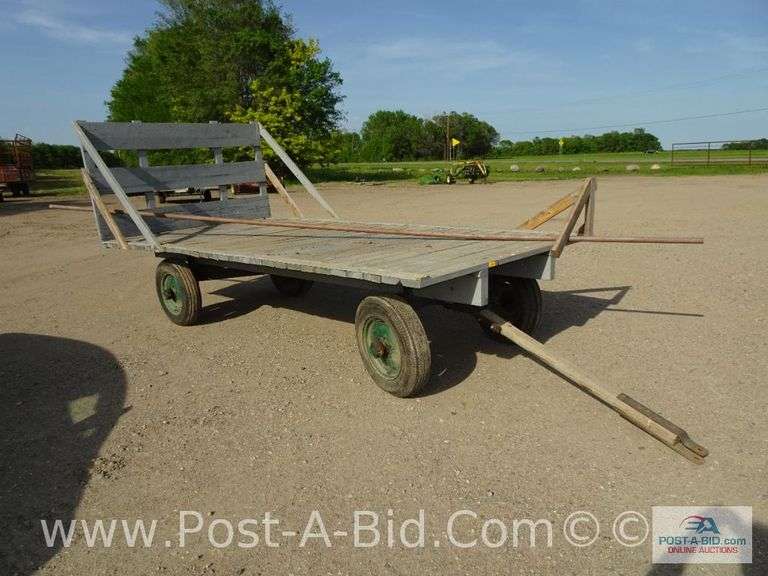 14' Hay Wagon, Great For Hobby Farms And Hay Rides, Owner Stated, "Pulls We