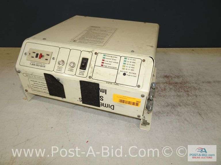 Altec Inverter, Model ALT-12/1800N. - Elsenpeter Auctions & Real Estate ...