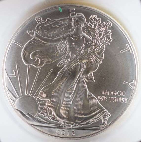 2013 1oz American Silver Eagles, Roll of 20 in mint tube