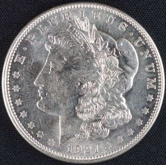 1921 “D” Morgan Dollar, High Detail