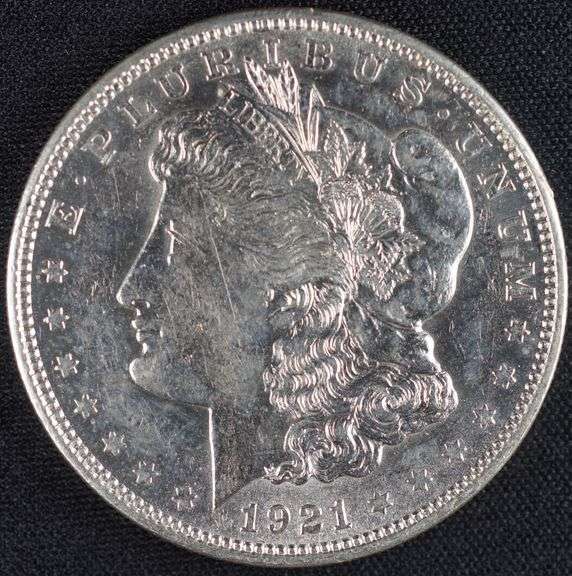 1921 “D” Morgan Dollar, High Detail