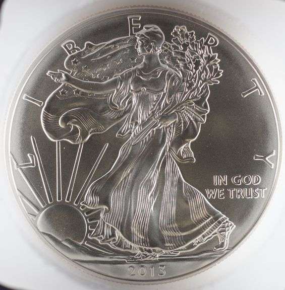 2013 1oz American Silver Eagles, Roll of 20 in mint tube