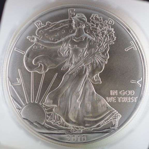 2010 1oz American Silver Eagles, Roll of 20 in mint tube