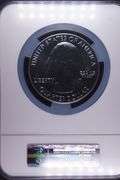 2010 5oz Silver Quarter Yellowstone NGC Gem Uncirculated Early Releases