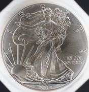 2014 1oz American Silver Eagles, Roll of 20 in mint tube