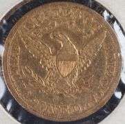 1901 “S” $5 Liberty Head Half Eagle Gold Coin