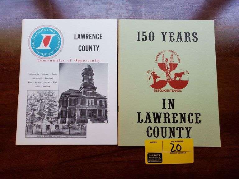 Lot of 2 Lawrence County pamphlets