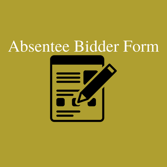 Absentee Bidder Form