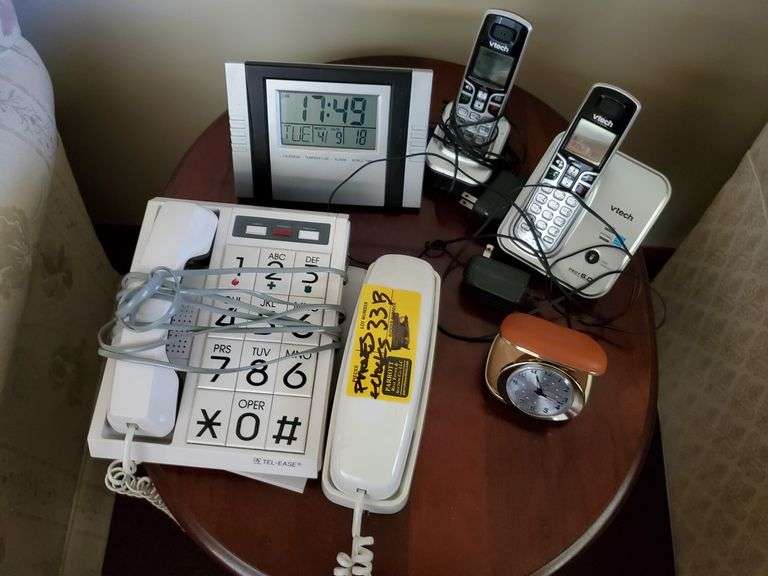 Phones, clocks, and more