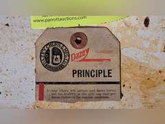 Dazey Church Paper Label / Tag