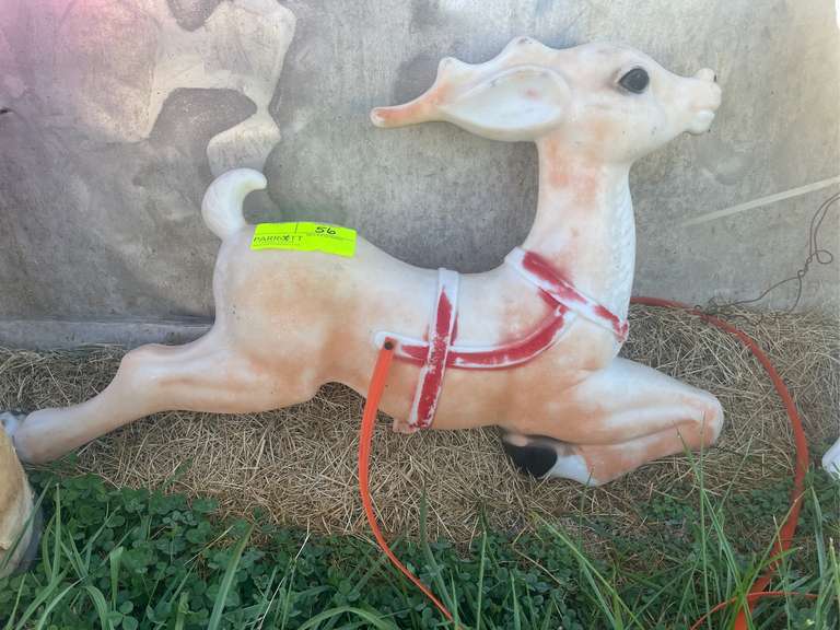 Reindeer blow mold
