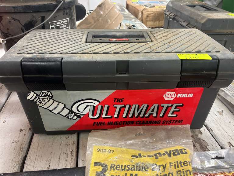 Napa tool box (the ultimate fuel injection cleaning system) Parrott