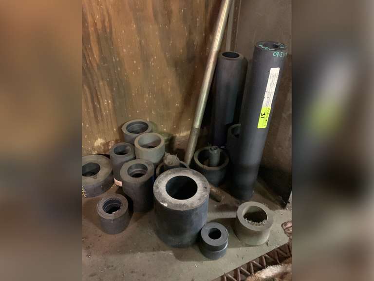 Various sizes of NylaTron cutoffs and tubing