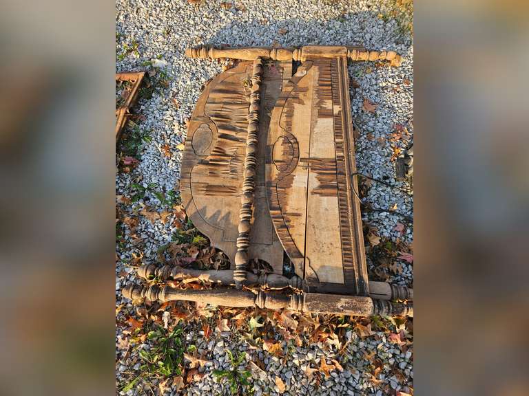 Vintage Head & Foot Board - Full/Queen