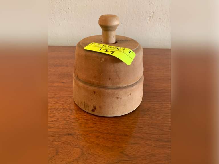 Thistle Pattern Butter Mold