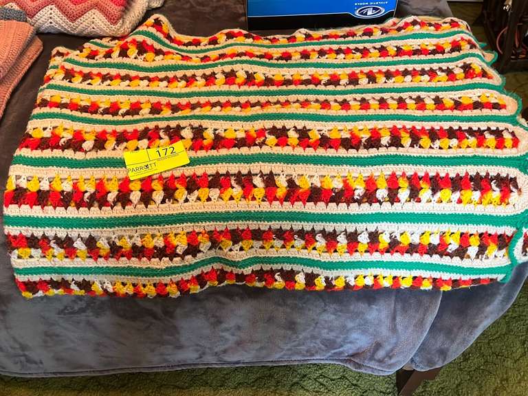 Multicolored Afghan