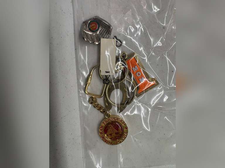 Various Key chains (Cubs, Horseshoe, etc.)