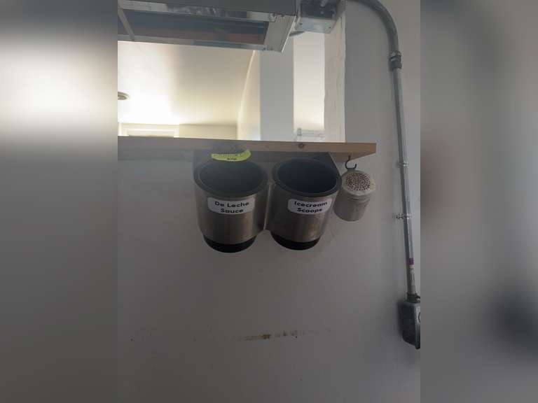 Sauce Bottle holders and Cinnamon shaker