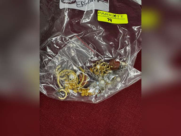 Fake Gold/Pearl Style Earrings