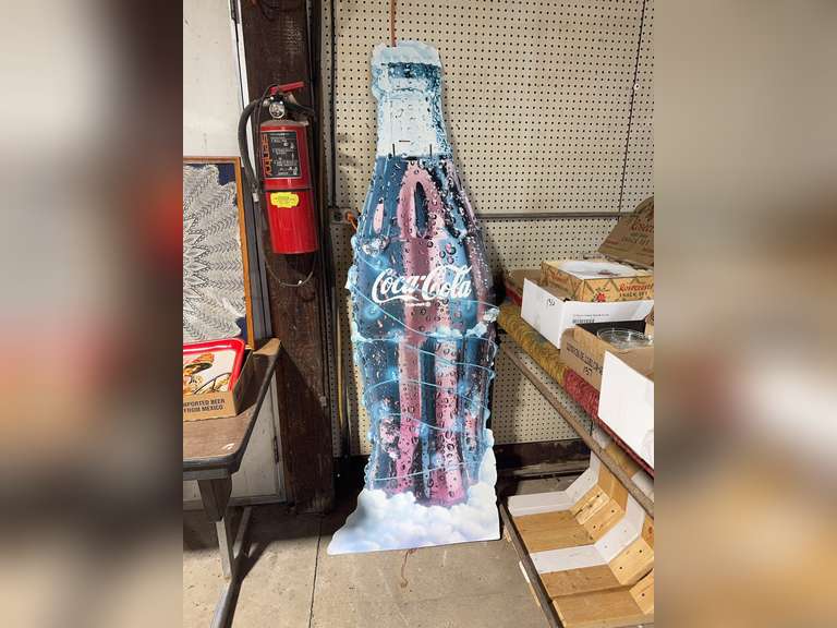 Lighted Coca Cola sign (working order unknown)