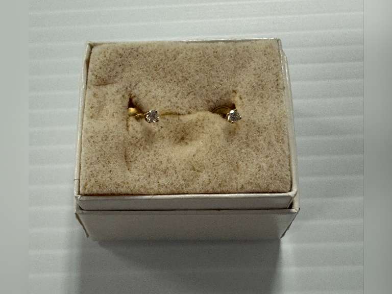 1/4C Diamond Earrings 14K