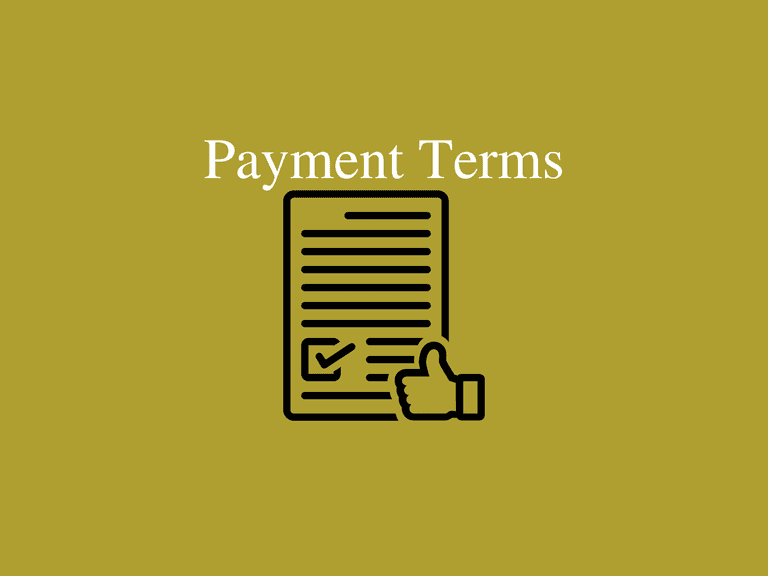 Payment Terms