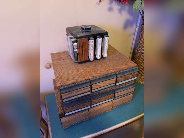 Cassette tape storage cases