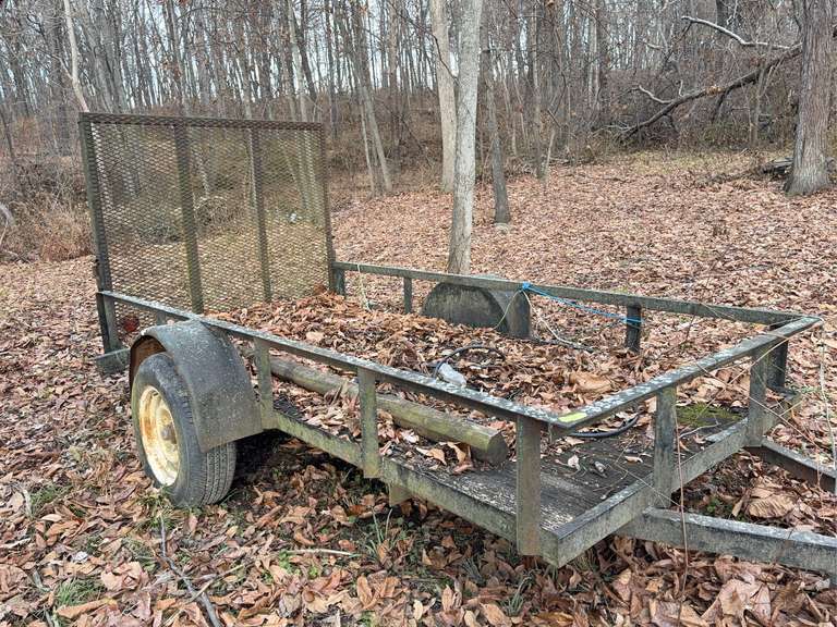 5’x10’ steel trailer
