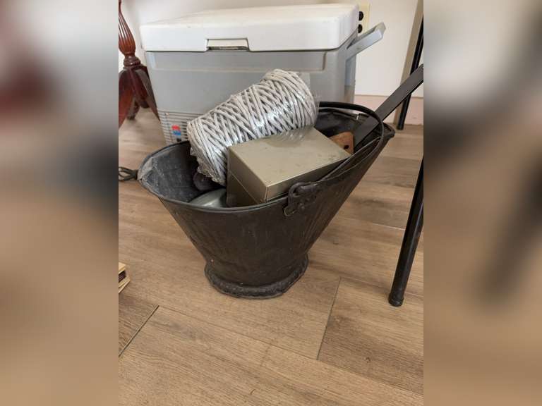 Metal coal bucket and more