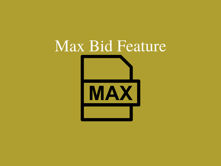 MAX BID FEATURE