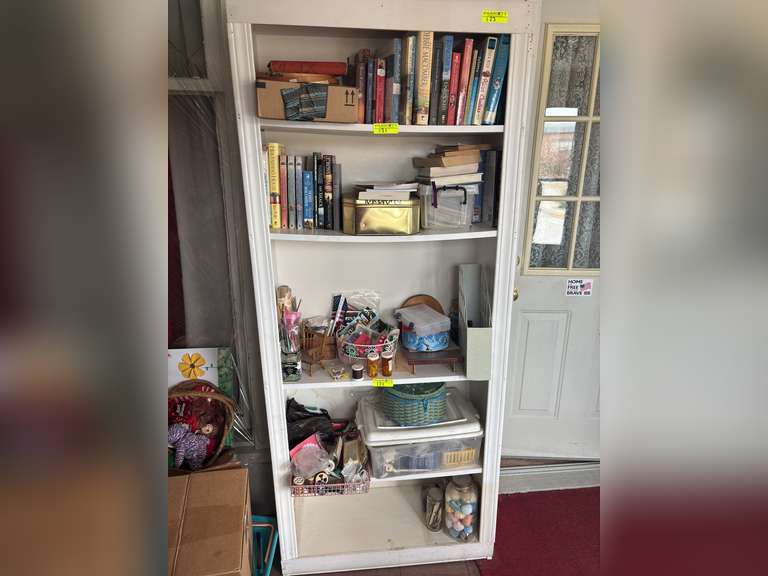 5 shelf bookshelf
