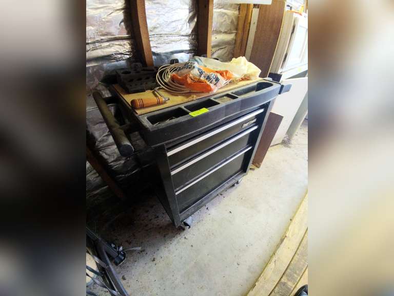 Black Craftsman toolbox