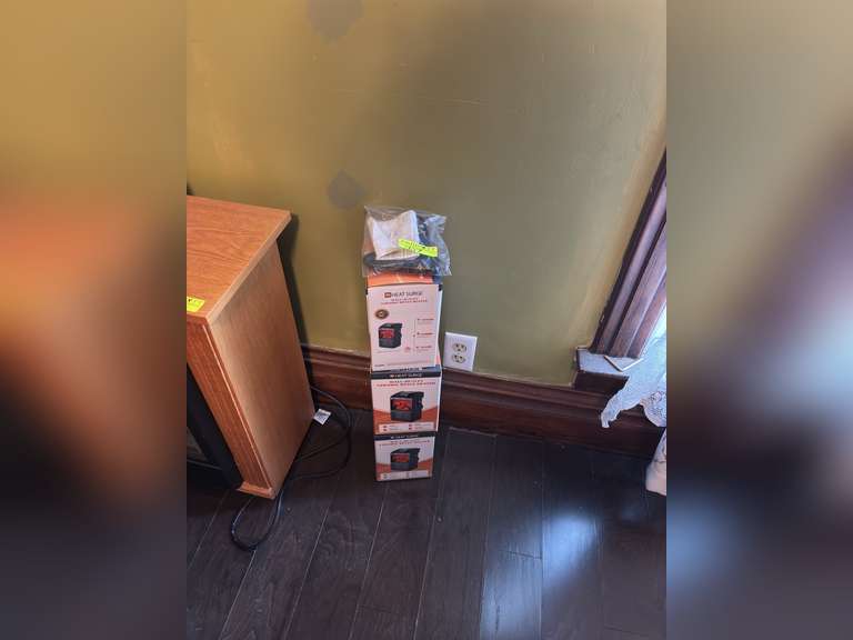 3 mini ceramic space heaters