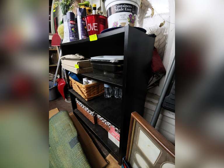Black shelf