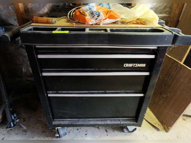 Black Craftsman toolbox