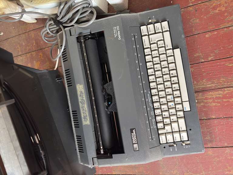 Smith Corona Electric Typewriter and Bissell spotlifter